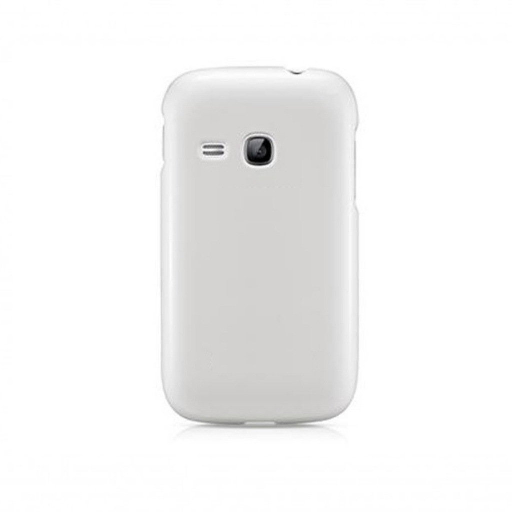 Funda para Samsung Galaxy Young S6310, Rígida, Blanco
