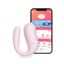 Vibrador conectado Monster Pub, Bluetooth, Waterproof, Control remoto, Kegel, Rosa