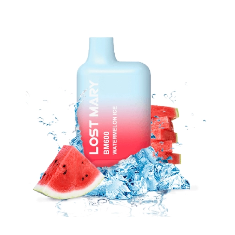 Vaper desechable Lost Mary BM600, 20mg, Watermelon Ice