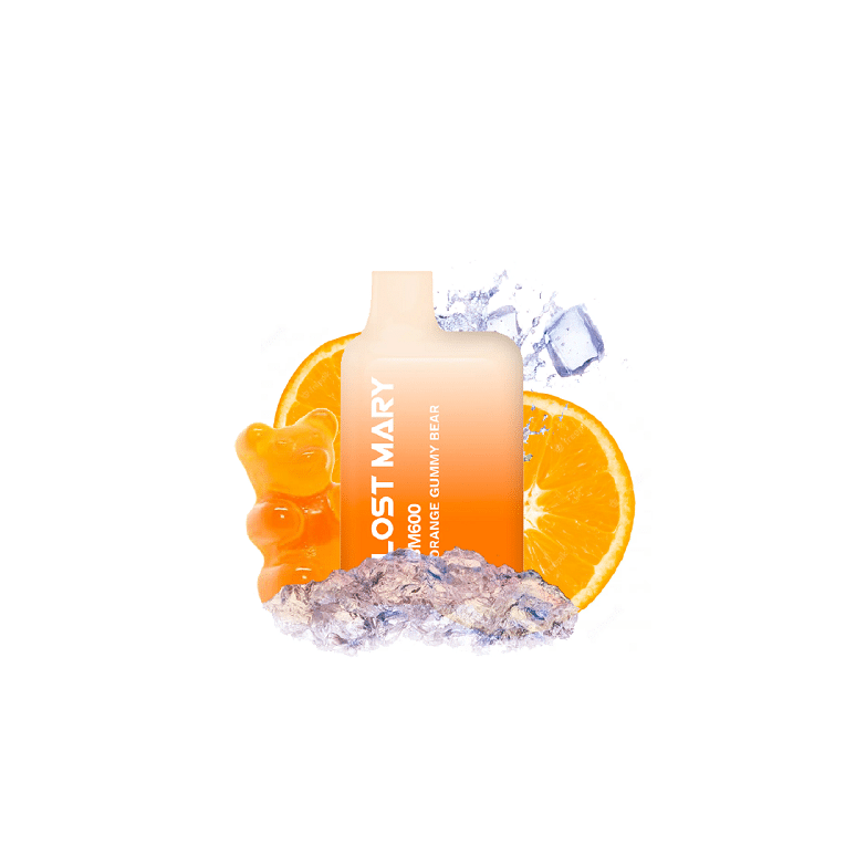 Vaper desechable Lost Mary BM600, 20mg, Orange Gummy Bear