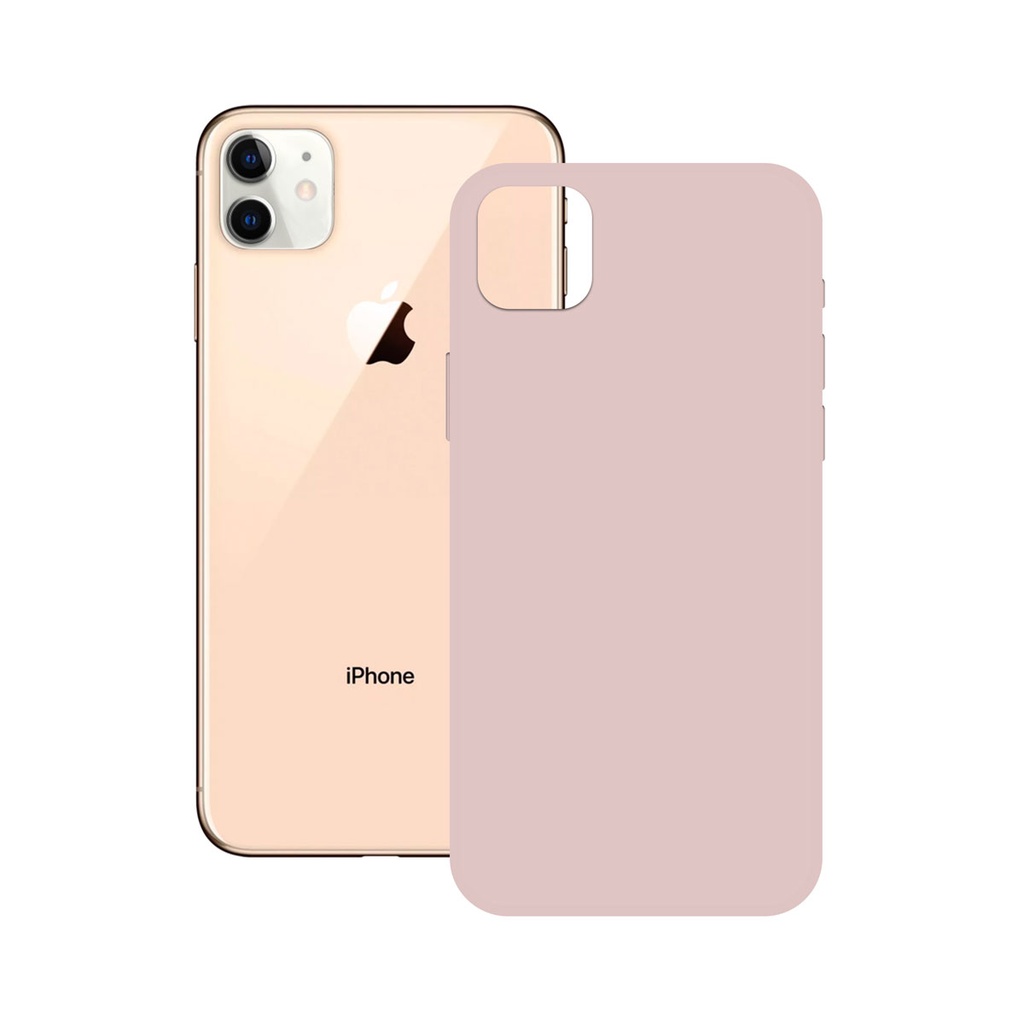 Funda para iPhone 12 Mini, Semirrígida, Rosa