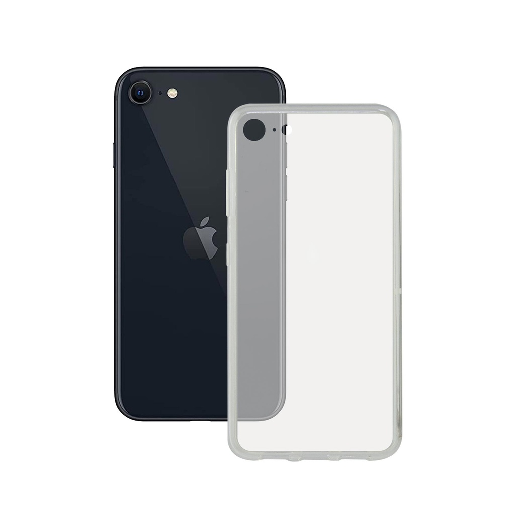Funda para Iphone SE 2022, SE 2020, 8 y 7 Flexible, Transparente