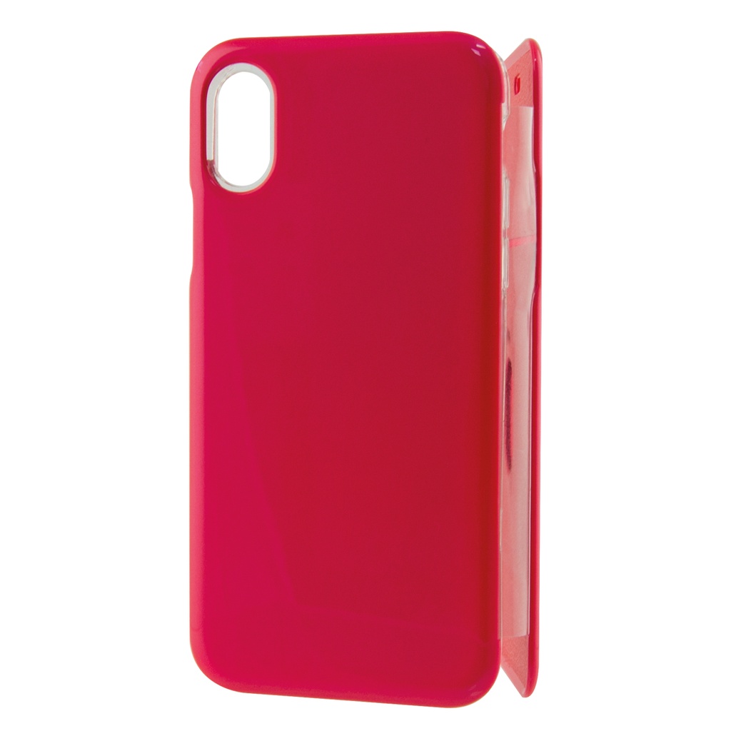 Funda para iPhone X, iPhone XS Semirrígida, Rosa