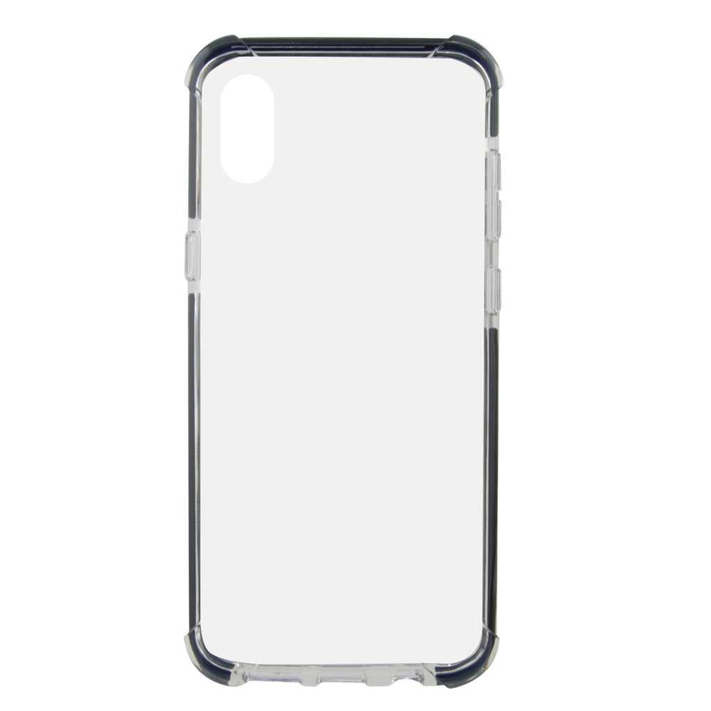Funda para iPhone XS Max, Semirrígida, Transparente