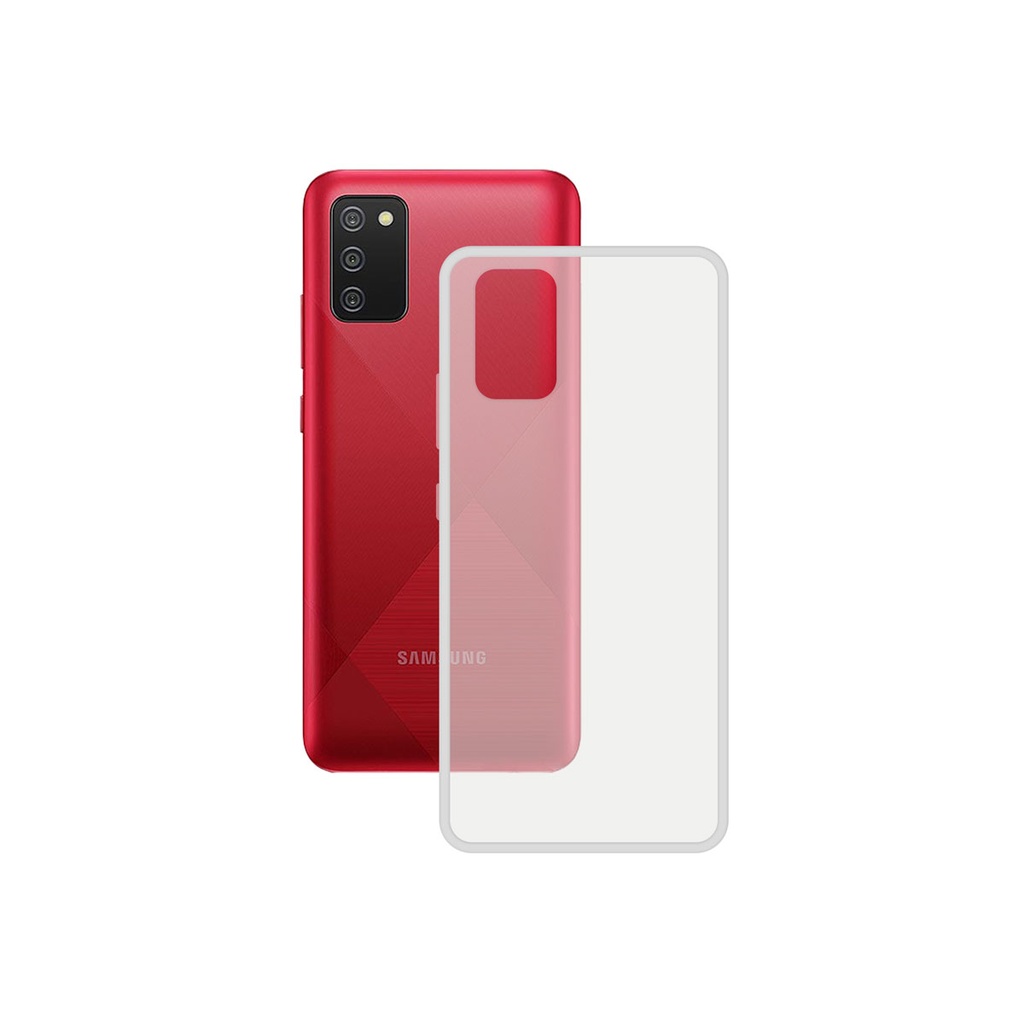 Funda para Samsung Galaxy A02S, Flexible, Transparente