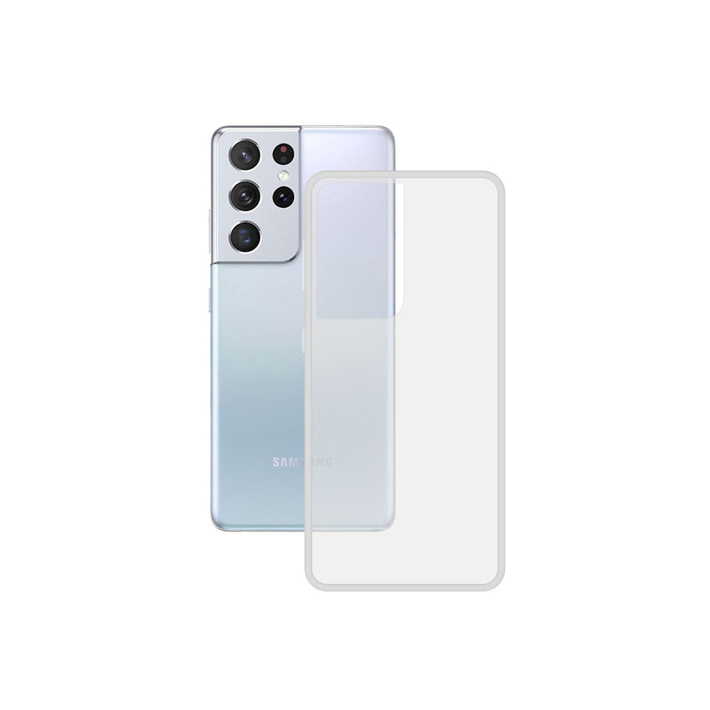 Funda para Samsung Galaxy S21 Ultra, Flexible Transparente