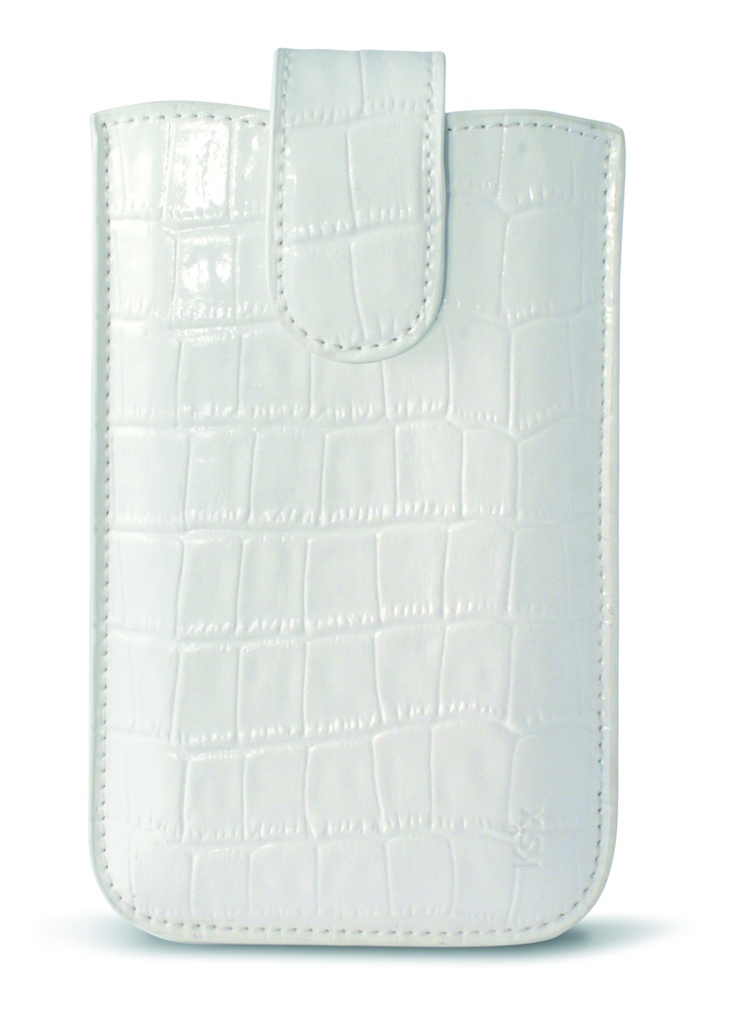 Funda Universal para smartphone, Flexible, Blanco
