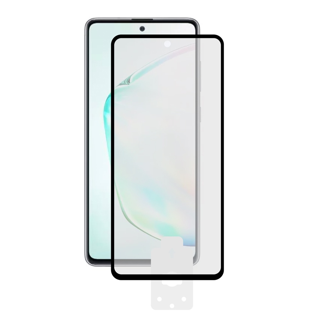 Protector de pantalla para Samsung Galaxy S20 Vidrio templado, Grosor 0.33 mm, Negro