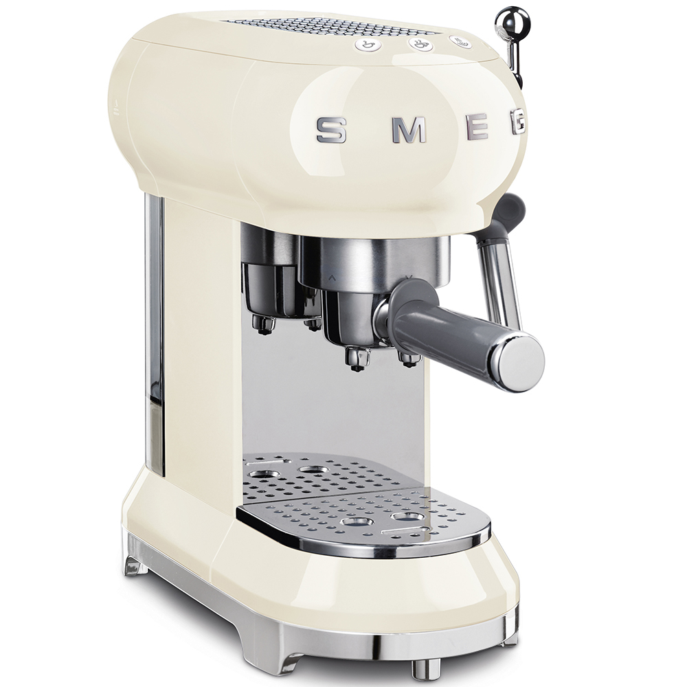 SMEG COFFEE MAKER 50´STYLE CREAM ECF01CREU
