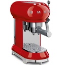SMEG COFFEE MAKER 50´STYLE RED ECF01RDEU
