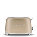 SMEG TOASTER 2X2 50´STYLE CHAMPAGNE TSF01CHMEU