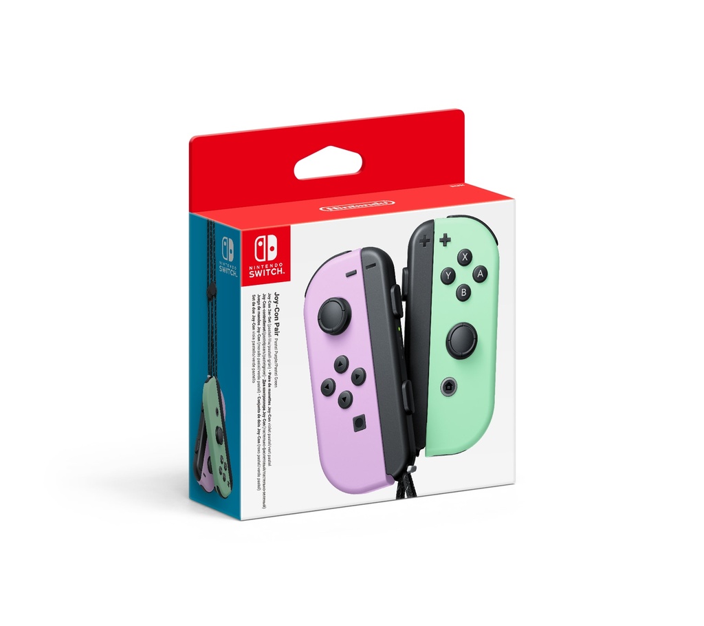 NINTENDO SWITCH JOY-CON PAIR NINTENDO SWITCH JOY-CON PAIR PASTEL PURPLE/PASTEL GREEN EUR