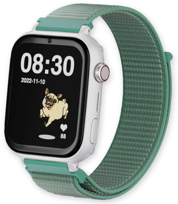 SAVEFAMILY WHITE CASING + RASPBERRY FABRIC STRAP SF-SW+B.CTF