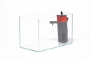 ACUARIO CRISTAL SIN MARCO SILIC TRANSL. 38 L. + FILTRO (XIL)