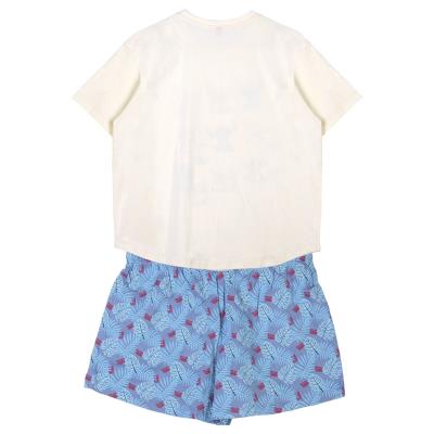 PIJAMA CORTO SINGLE JERSEY PUNTO STITCH