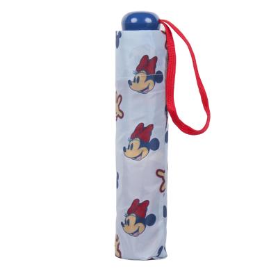 PARAGUAS MANUAL PLEGABLE ESCOLAR MINNIE