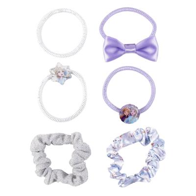 ACCESORIOS PELO ELÃSTICOS 6 PIEZAS FROZEN