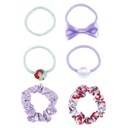 ACCESORIOS PELO ELÃSTICOS 6 PIEZAS PRINCESS LA SIRENITA