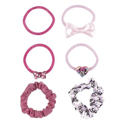 ACCESORIOS PELO ELÃSTICOS 6 PIEZAS MINNIE