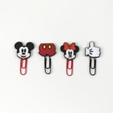CLIPS PACK x4 MICKEY