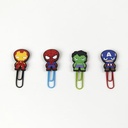 CLIPS PACK x4 MARVEL