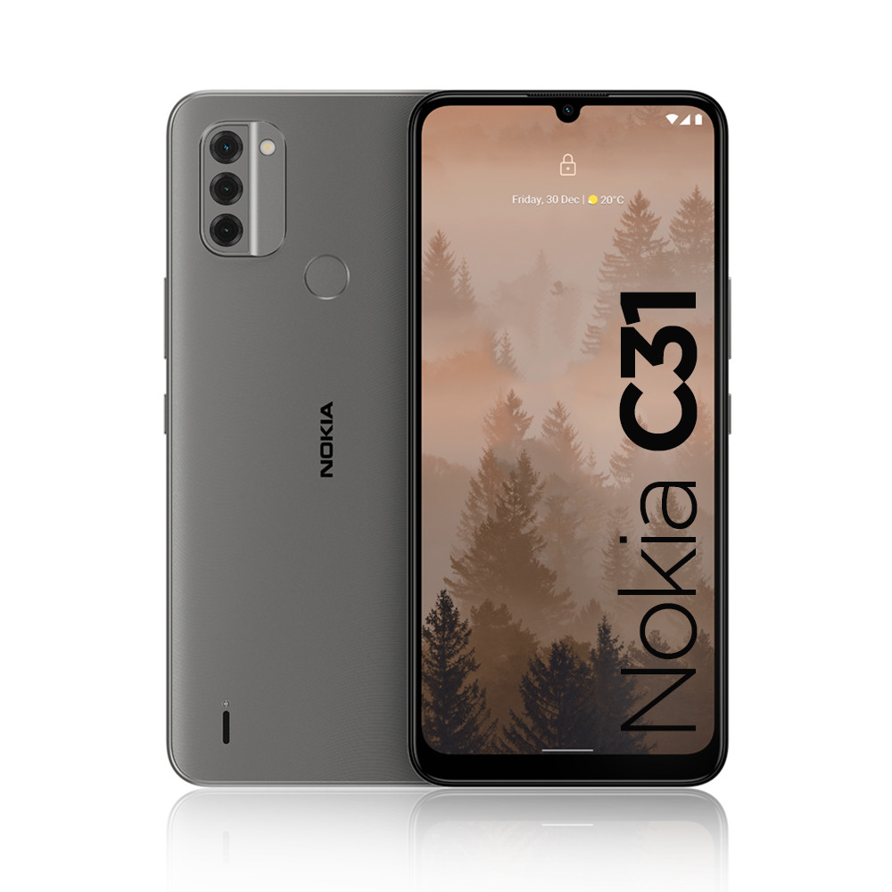 NOKIA C31 4+128GB CHARCOAL OEM
