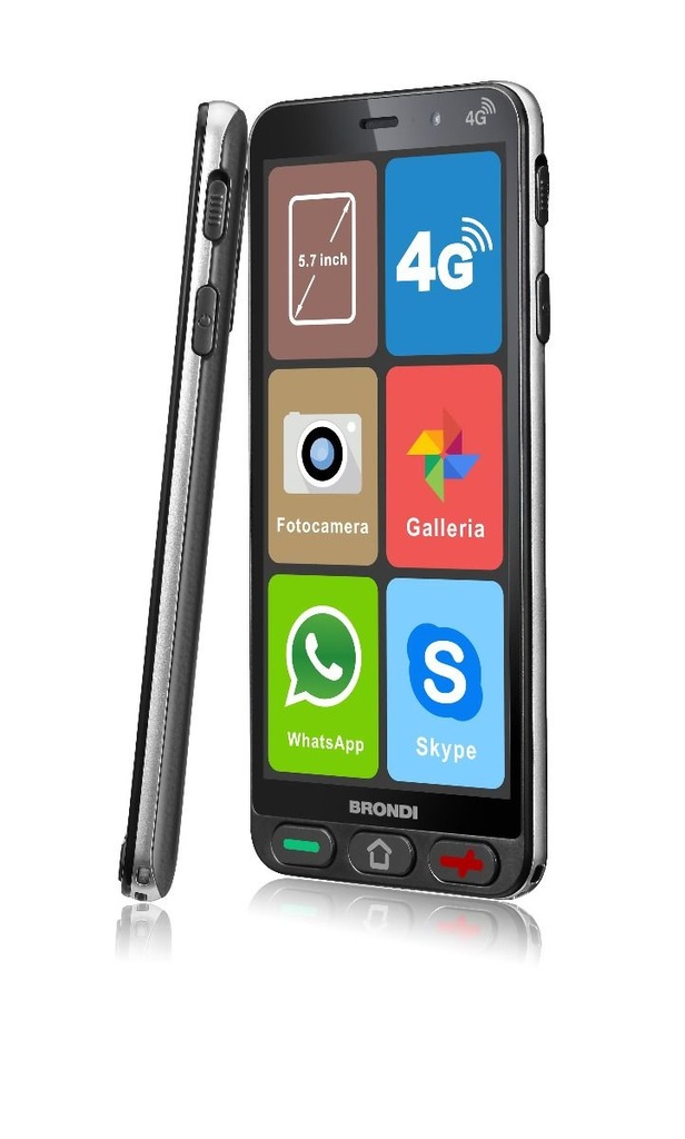 BRONDI AMICO SMARTPHONE S 1+8GB DS BLACK OEM