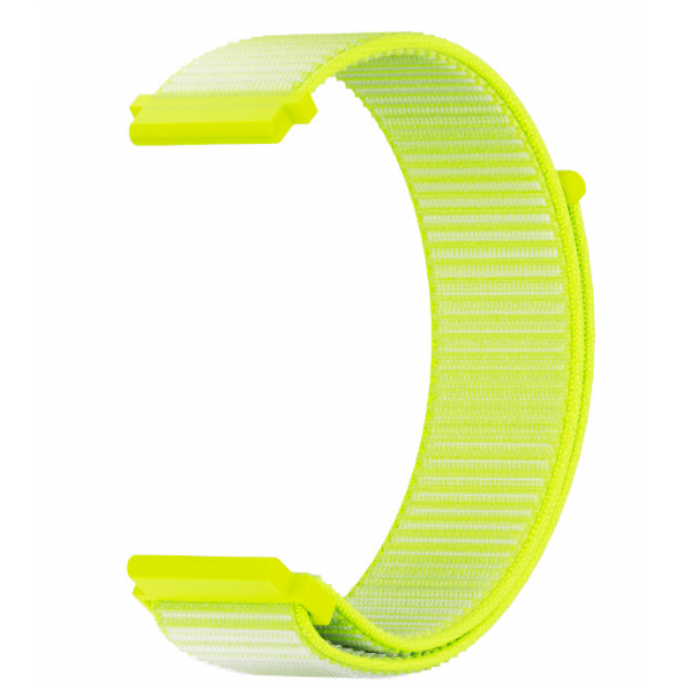SAVEFAMILY FLUOR YELLOW FABRIC STRAP SF-CSW+TAF