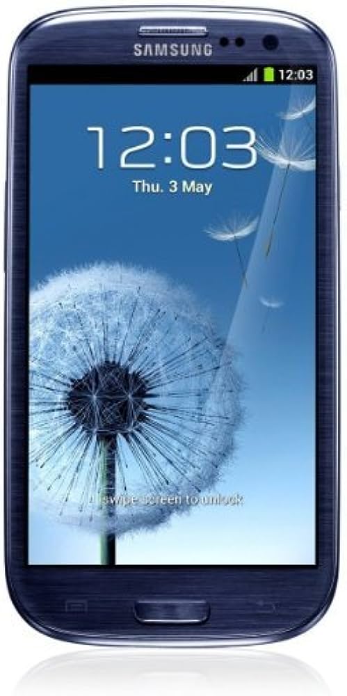 SAMSUNG S3 GT-I9300 1+16GB PEBBLE BLUE (Op. sim free only apps)