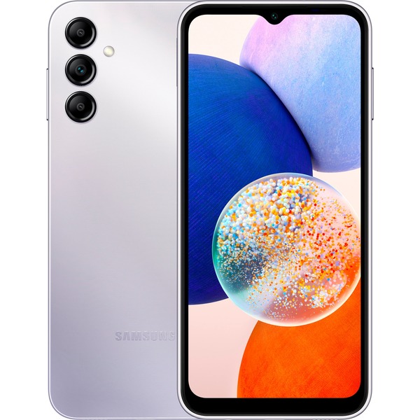 SAMSUNG A14 SM-A145R 4+64GB DS 4G SILVER (Op sim free only apps)