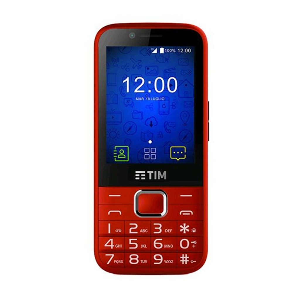 TIM EASY SMARTPHONE 4GB RED (Op. sim free only apps)