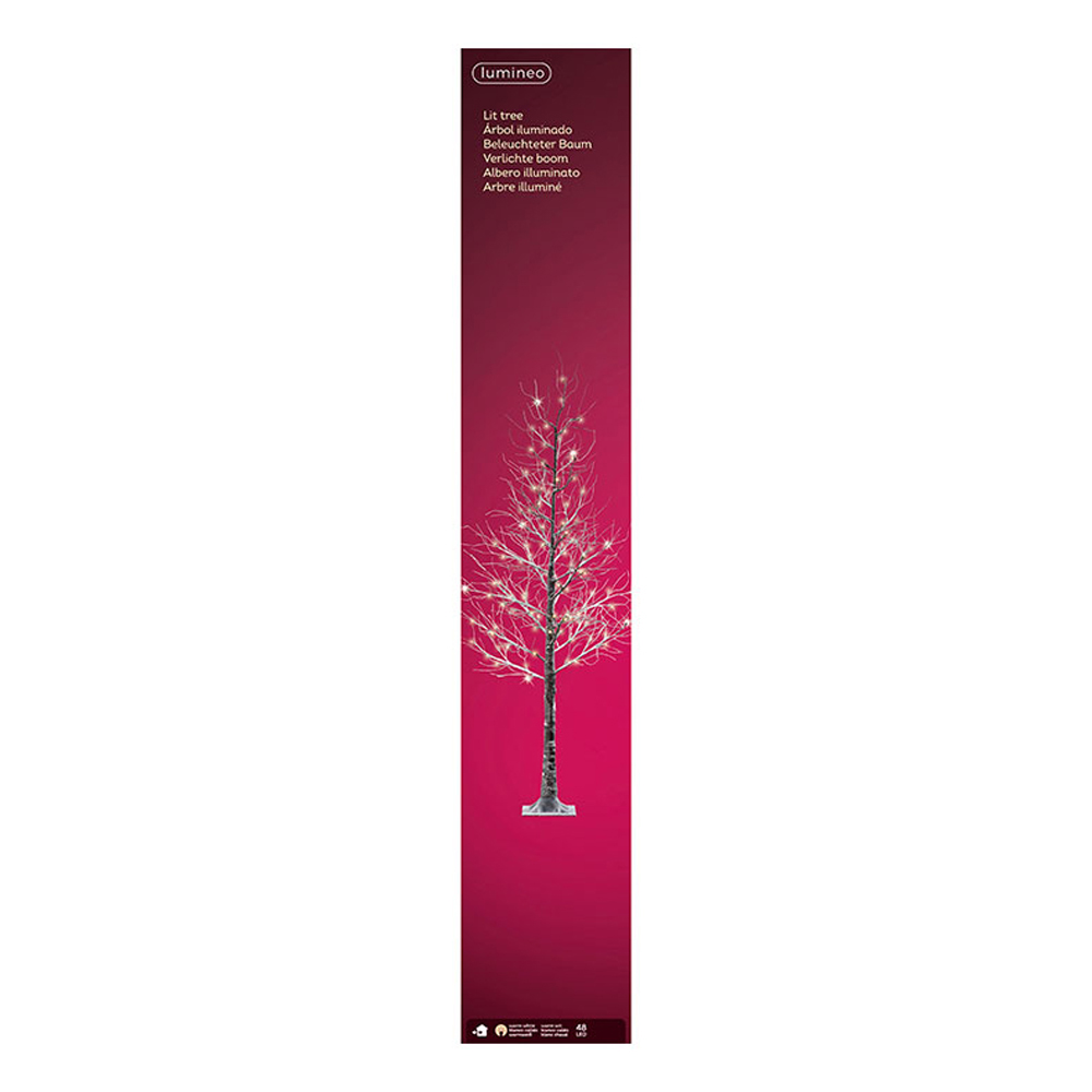 ÁRBOL DE NAVIDAD LED CON EFECTO NIEVE PARA EXTERIOR. 492617
