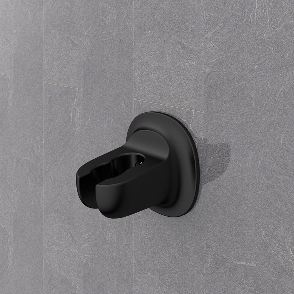 SOPORTE DE CABEZAL DE DUCHA LIBERTÀ, NEGRO 25467100 WENKO