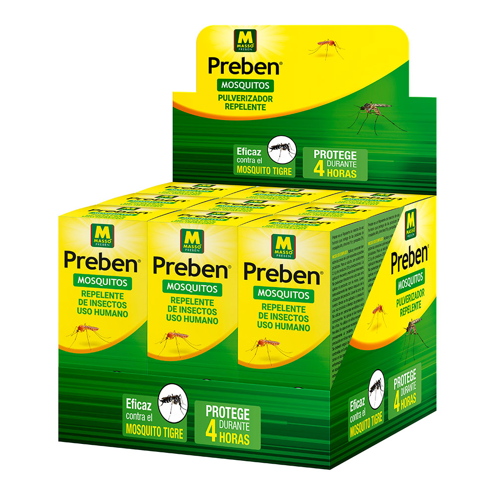 REPELENTE ANTIMOSQUITOS EN SPRAY 100ml PREBEN MASSO