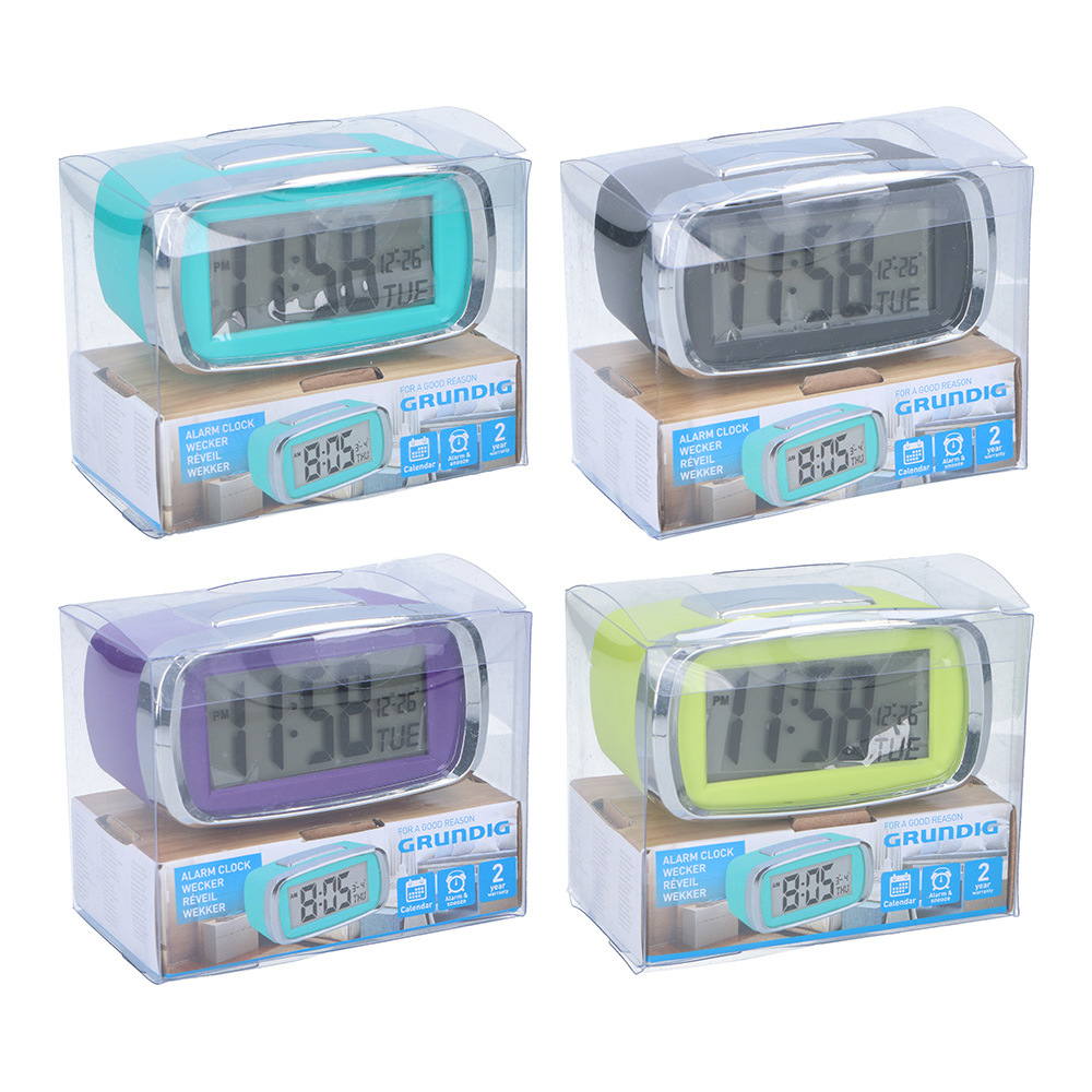 RELOJ DESPERTADOR GRUNDIG COLORES / MODELOS SURTIDOS
