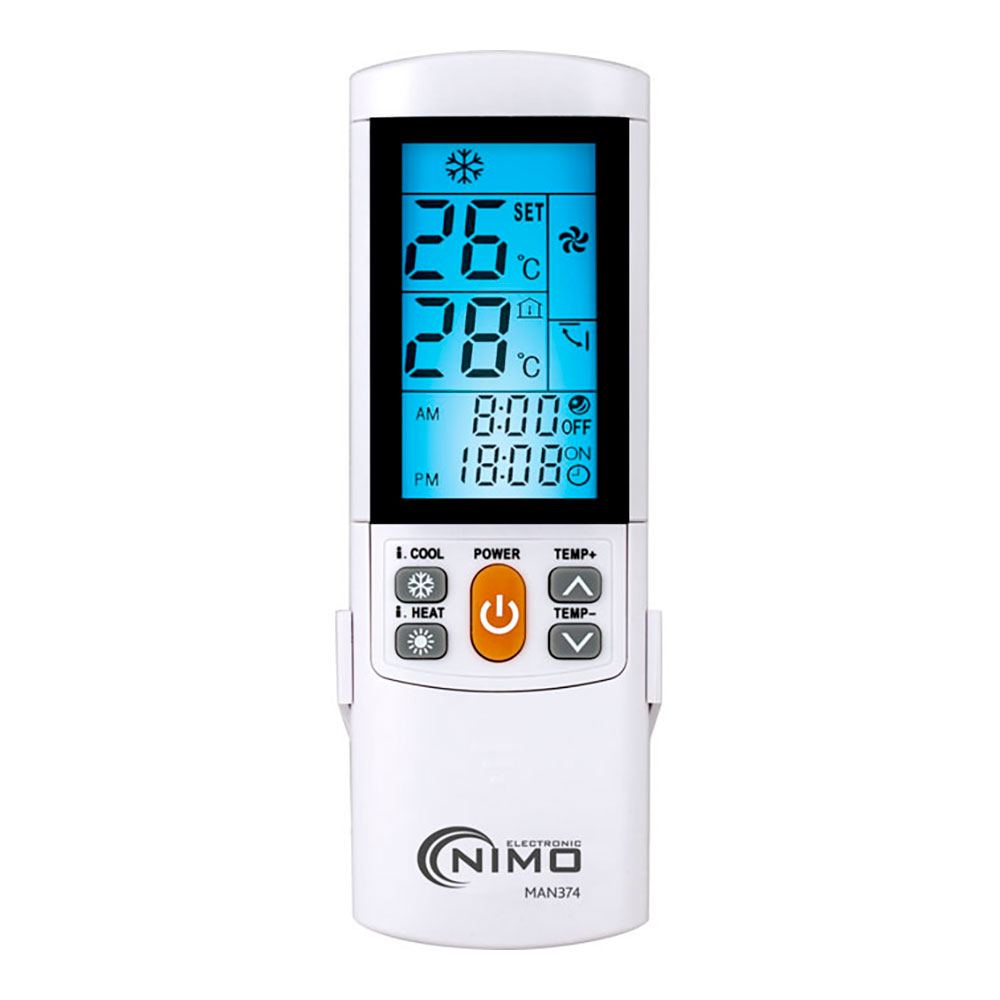 MANDO UNIVERSAL PARA AIRE ACONDICIONADO CON 4000 CÓDIGOS NIMO