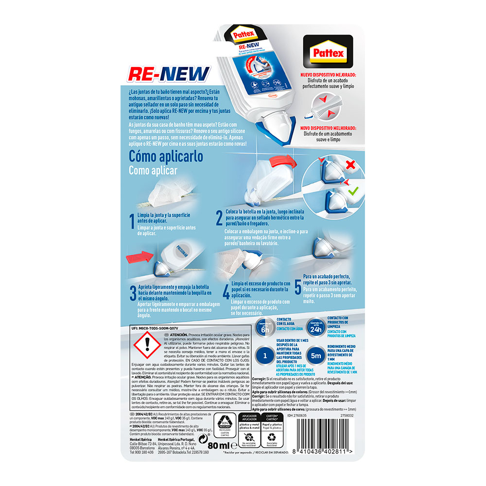 PATTEX RE-NEW 80ml 2461851