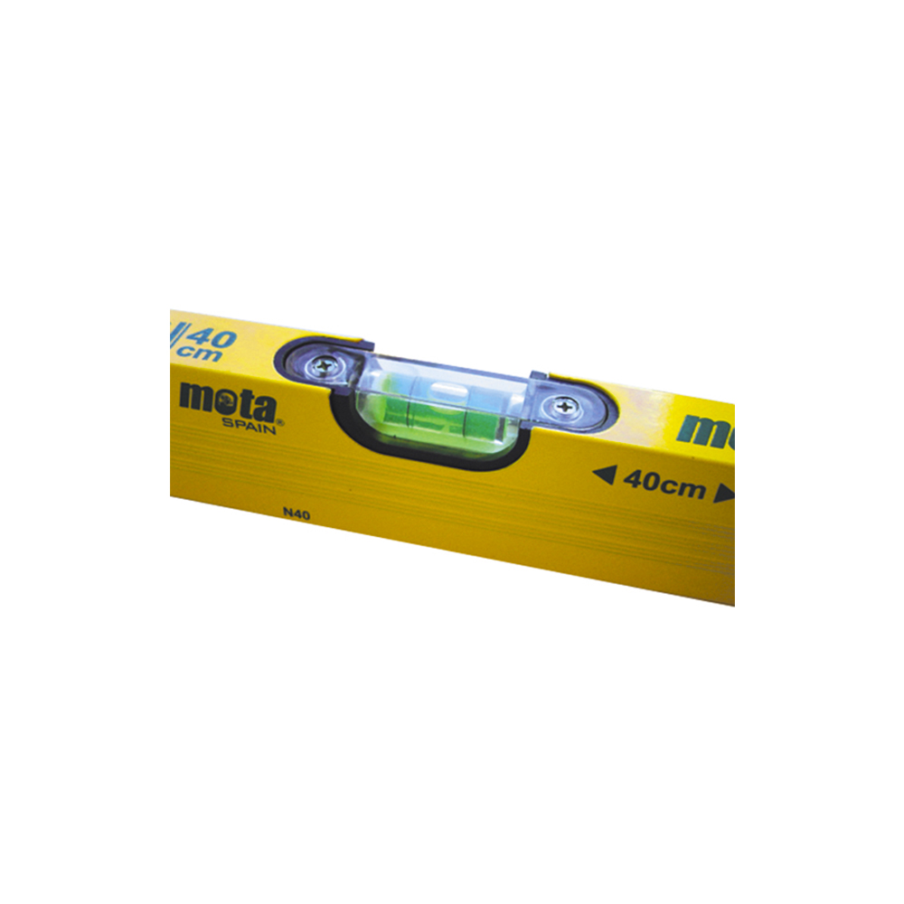 NIVEL ALUMINIO 400mm - 16" N40 MOTA