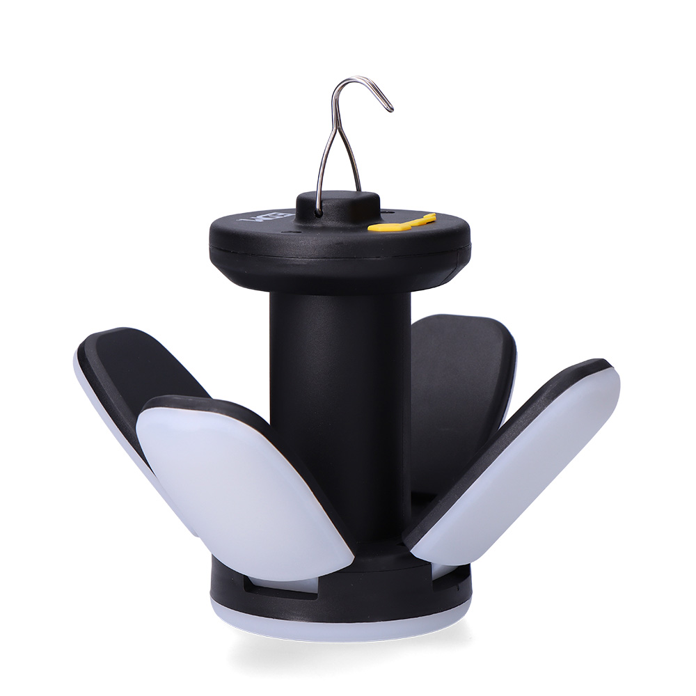 LÁMPARA PLEGABLE DE CAMPING 6W 500Lm 60 led 2x1200mAh EDM