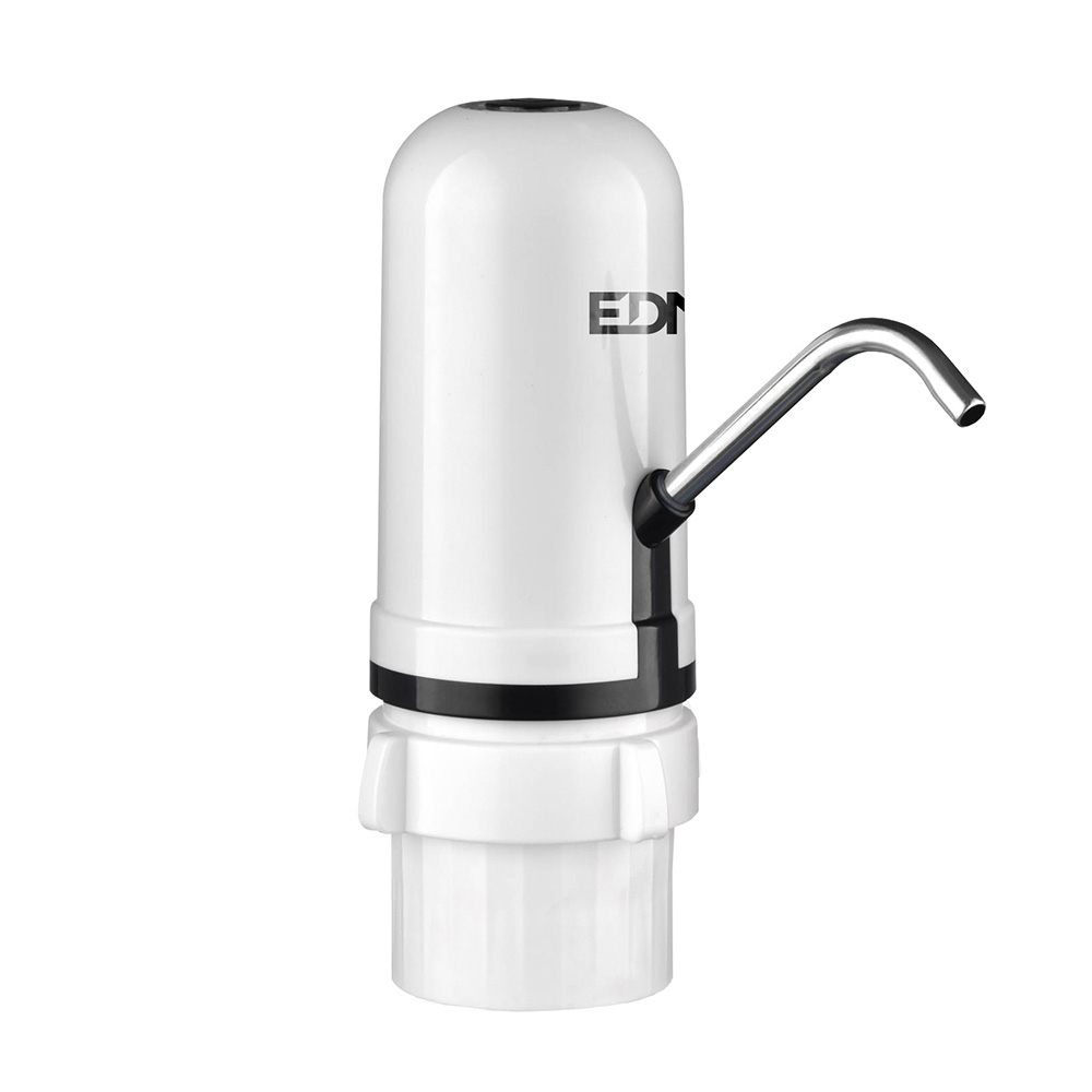 DISPENSADOR ELECTRÓNICO PARA GARRAFAS DE AGUA CON DIÁMETROS DE BOCA ADMITIDOS Ø4-5cm. EDM