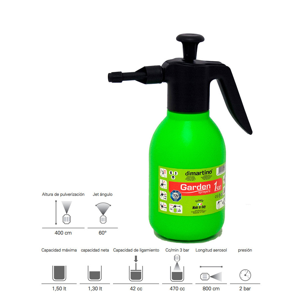 VAPORIZADOR - PULVERIZADOR 1,5 L DIMARTINO