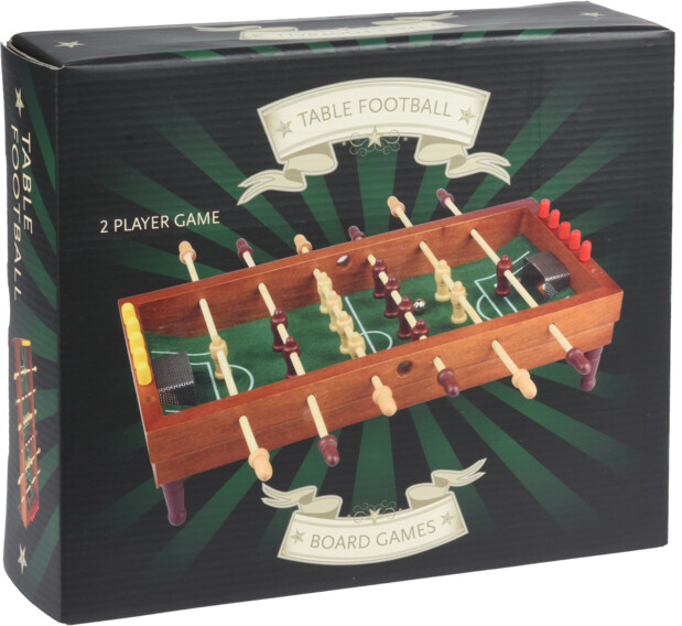 JUEGO FUTBOLIN DE MESA 27,5x13,2x7cm