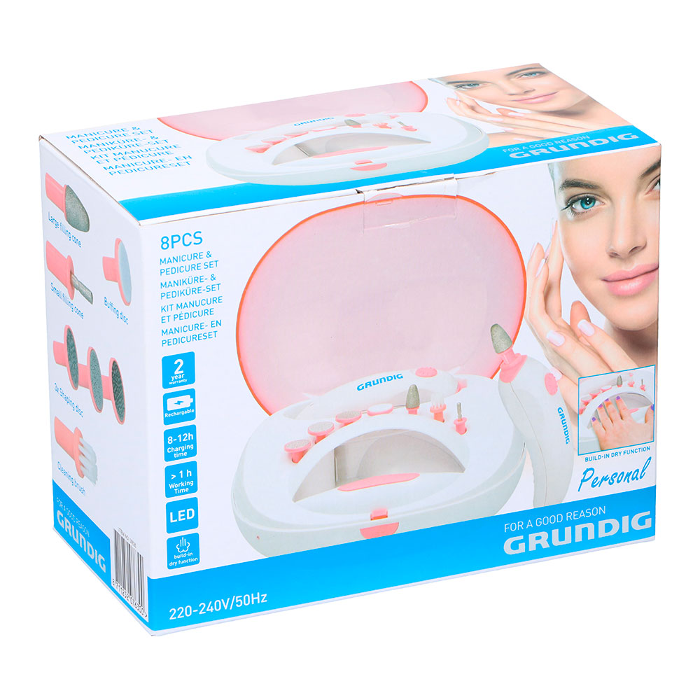 SET MANICURA Y PEDICURA GRUNDIG