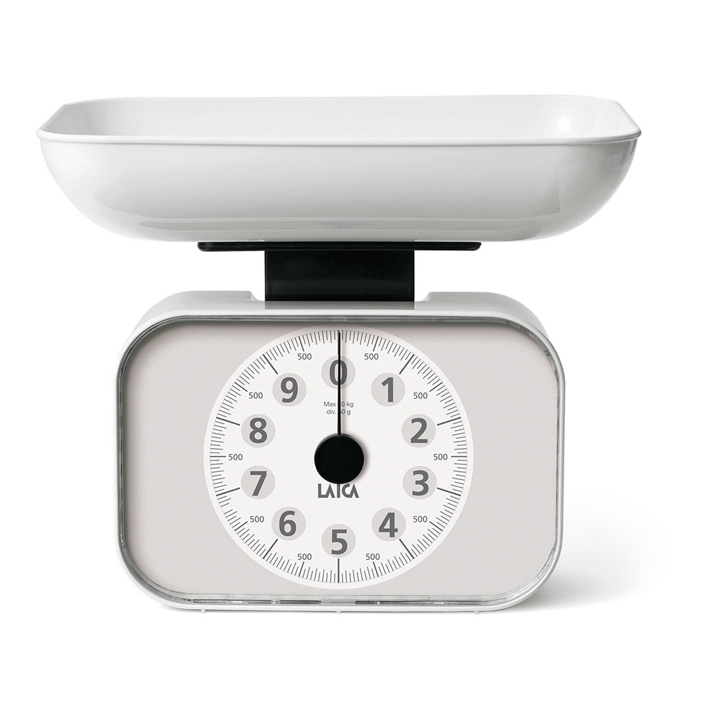 BALANZA MECÁNICA BOL BLANCO 10kg KS2001 LAICA