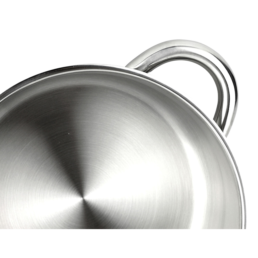 CACEROLA INOX SILVERINOX + TAPA ACERO INOXIDABLE 18/10 FAGOR Ø20x9cm