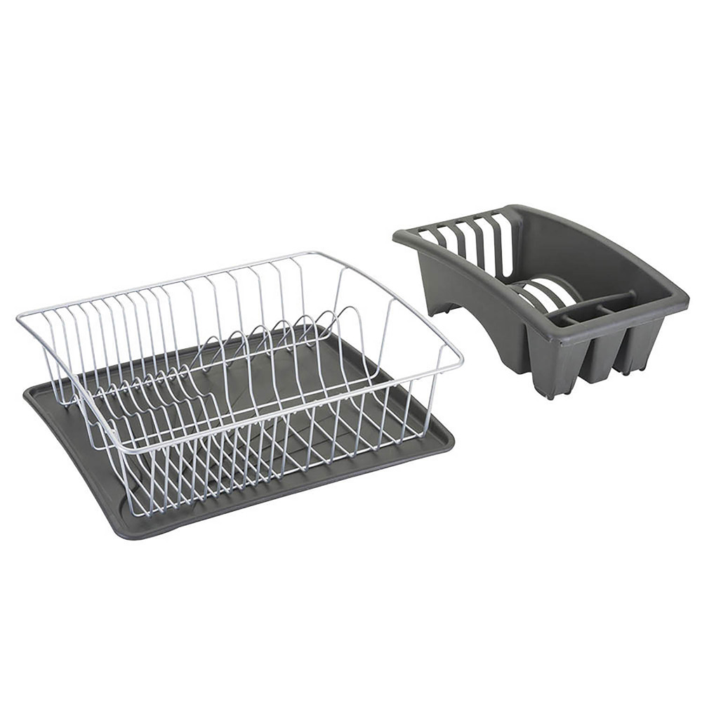 ESCURREPLATOS CON BANDEJA EXTRAIBLE 35x30x11cm
