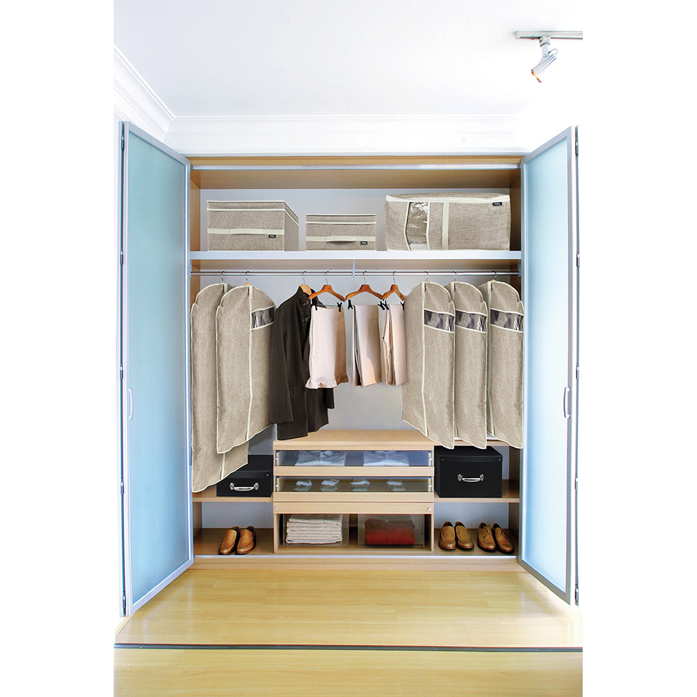 CAJA GUARDA ROPA L MAISON 38x50x24cm