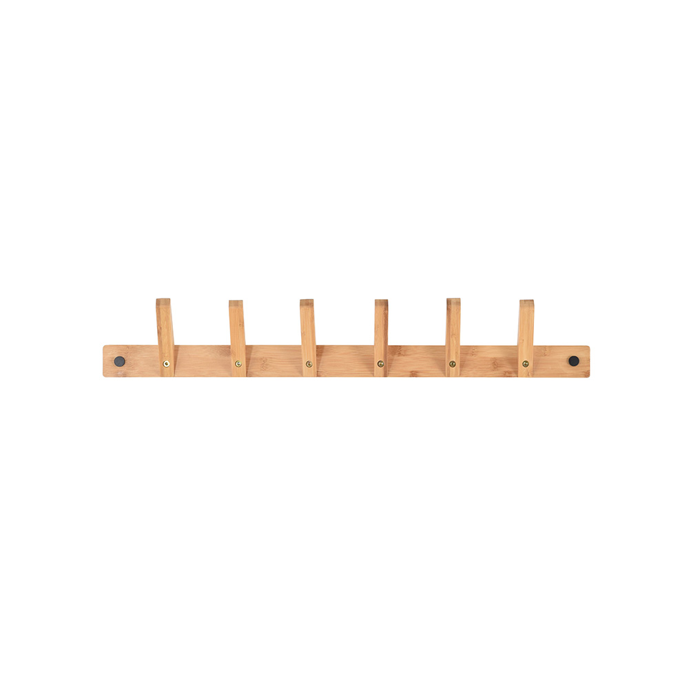COLGADOR BAMBU 2 EN 1 (VERTICAL U HORIZONTAL) 26x7x76 - 75x12x12cm