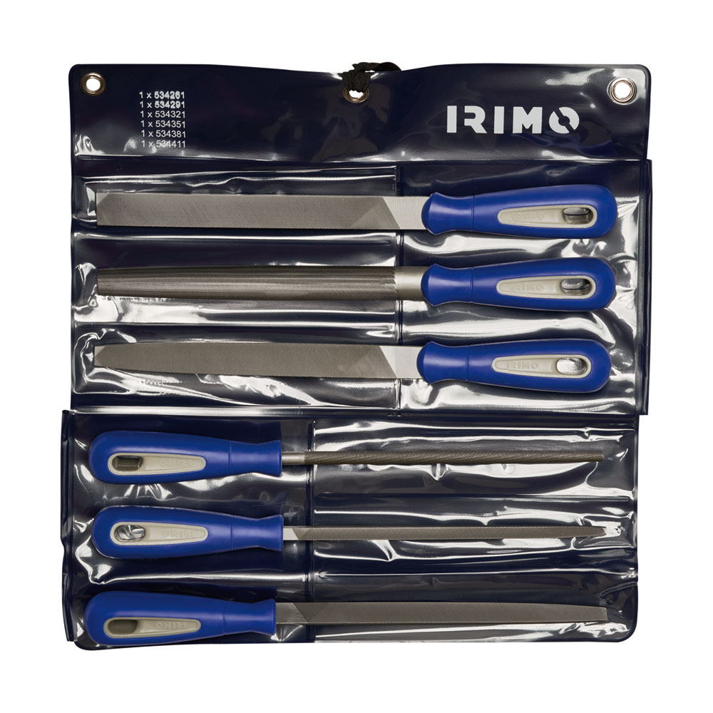 JUEGO 6 LIMAS PARA MECÁNICO 534501 IRIMO