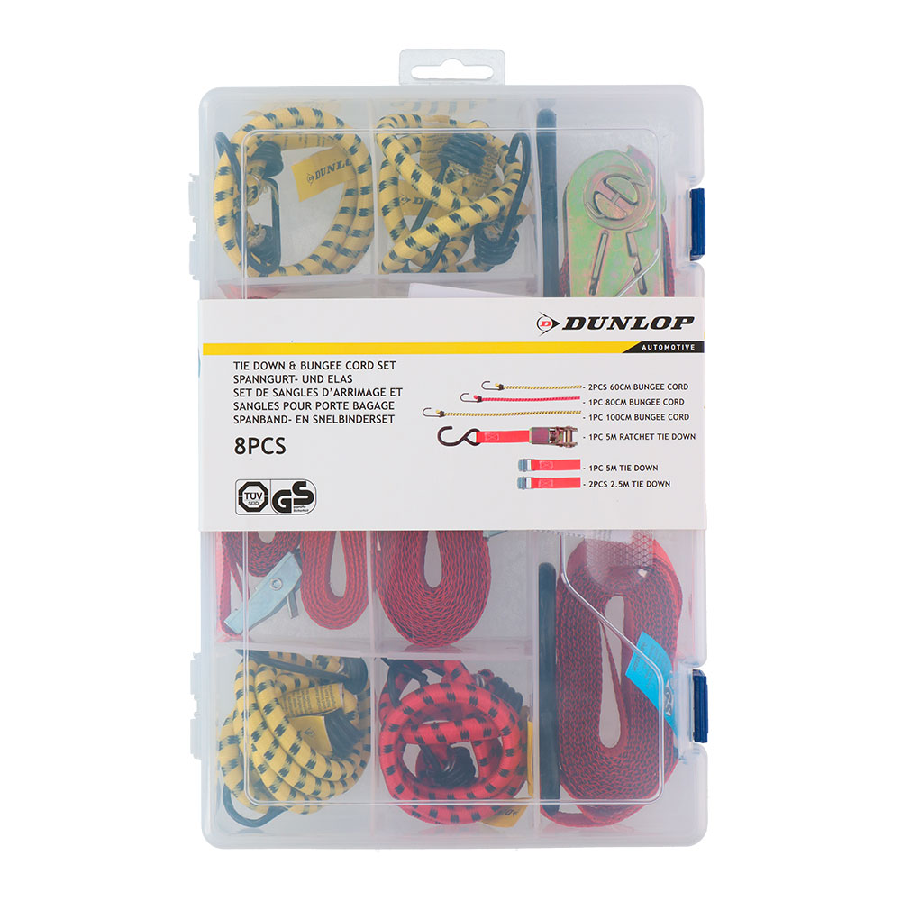 SET DE PULPOS PARA COCHES 8 PIEZAS DUNLOP